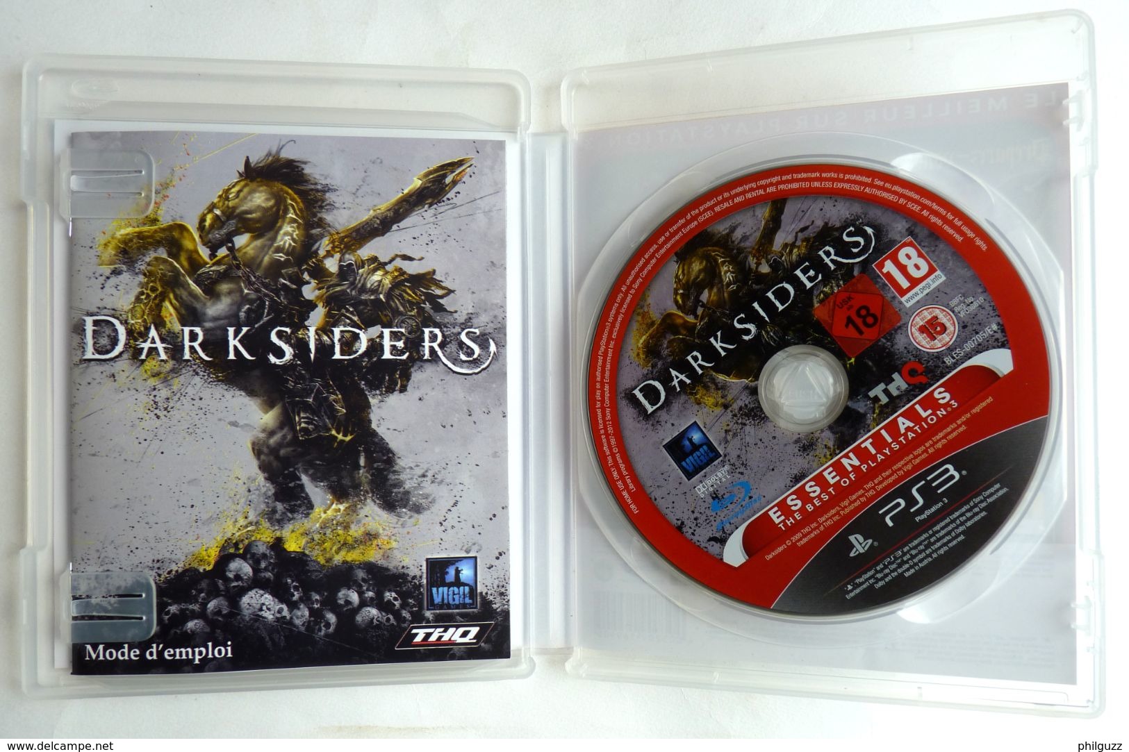 JEU Playstation JEU PS3  DARKSIDERS  AVEC BOITIER ET LIVRET - PS3