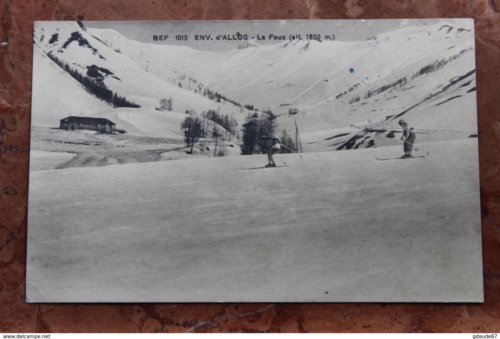 ALLOS (04) - ENVIRONS - LA FOUX (1850M) - Autres & Non Classés