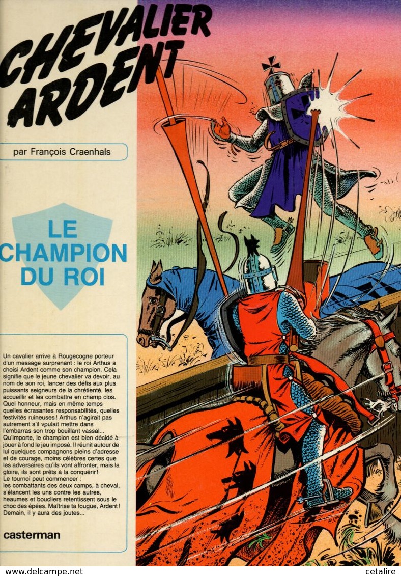 Chevalier Ardent Le Champion Du Roi François Craenhals  +++TBE+++ LIVRAISON GRATUITE - Chevalier Ardent
