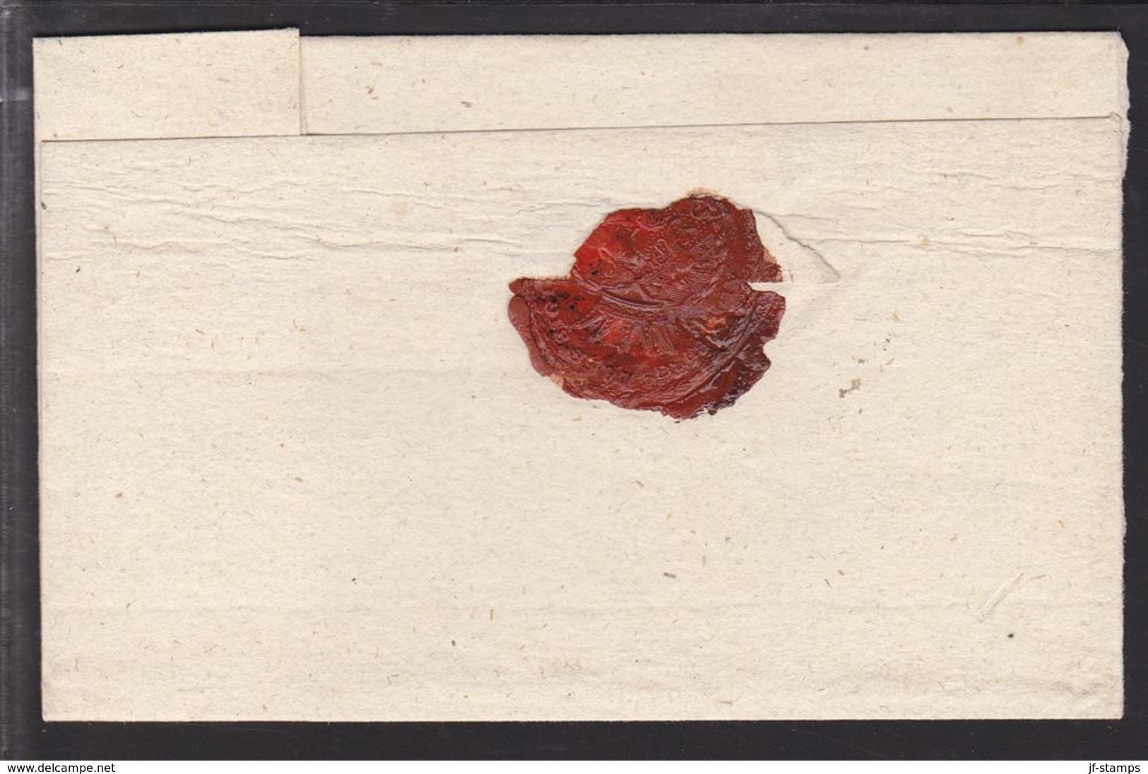 WENERSBORG  On Cover To Befallningshafvande I Mariestad. Military Post. Red Seal AL..... () - JF111012 - ... - 1855 Voorfilatelie