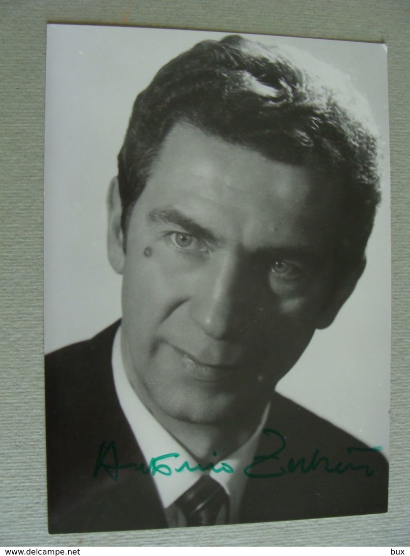 Antonio Zerbini Basso Foto  AUTOGRAFATA    TEATRO  THEATRE   Théâtre STAGIONE LIRICA OPERA - Théâtre & Déguisements