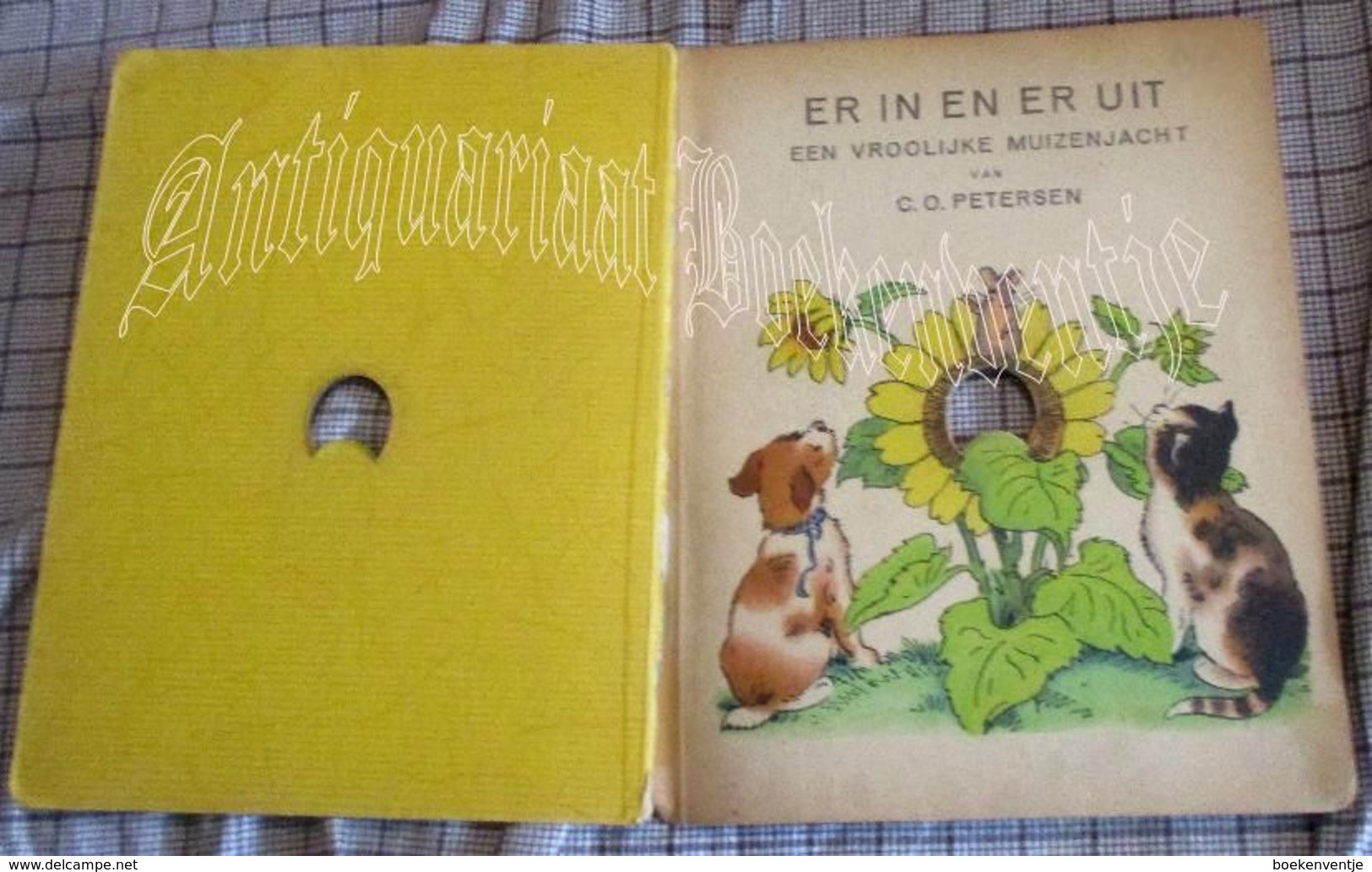 Oud Kinderboek - ER In En Er Uit (Een Vroolijke Muizenjacht) - Autres & Non Classés