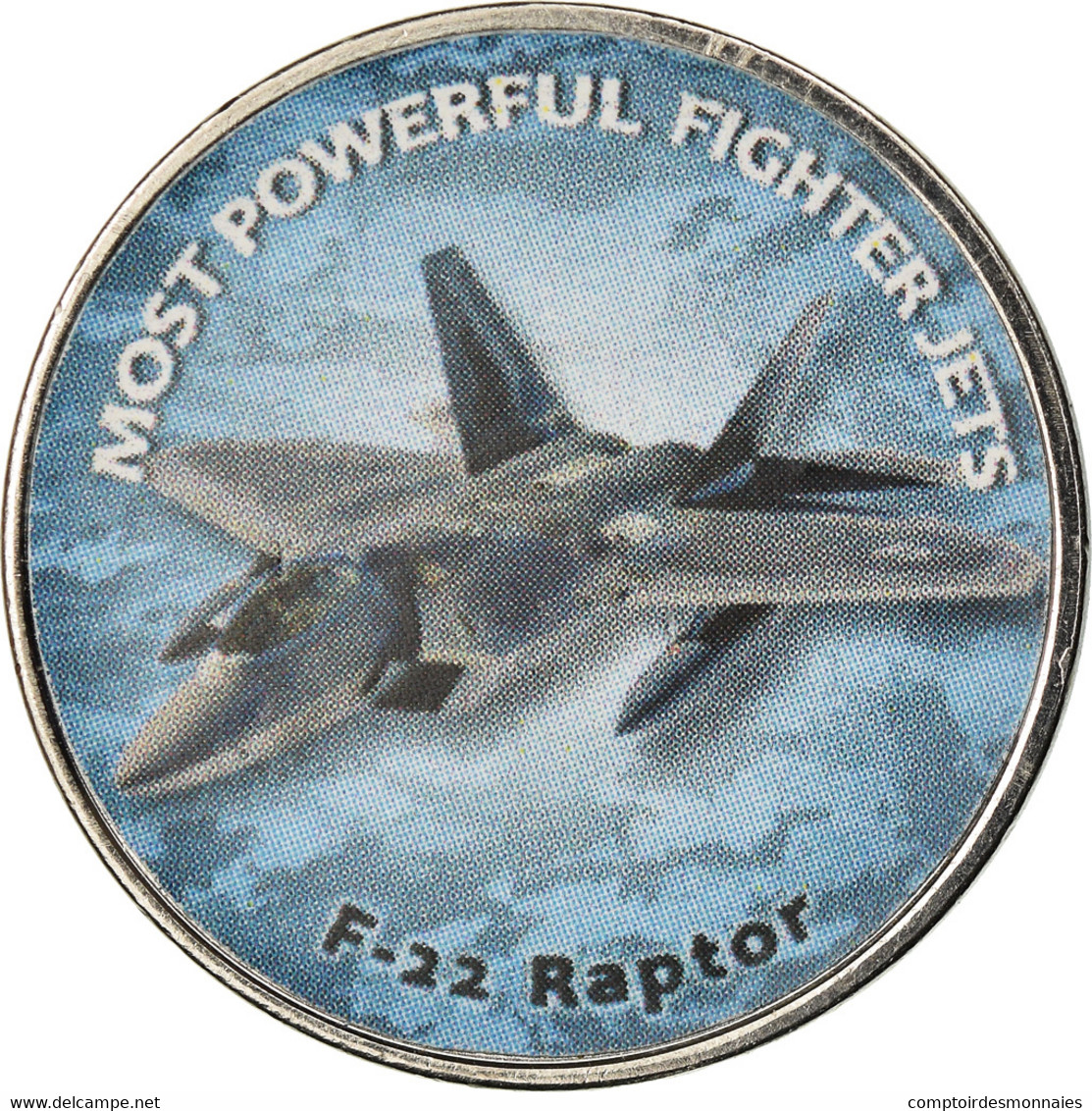 Monnaie, Zimbabwe, Shilling, 2018, Fighter Jet - Dassault Rafale, SPL, Nickel - Simbabwe