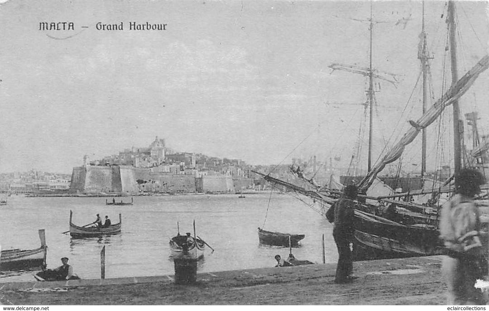 Malte .Malta :       Grand Harbour      (Voir Scan) - Malte