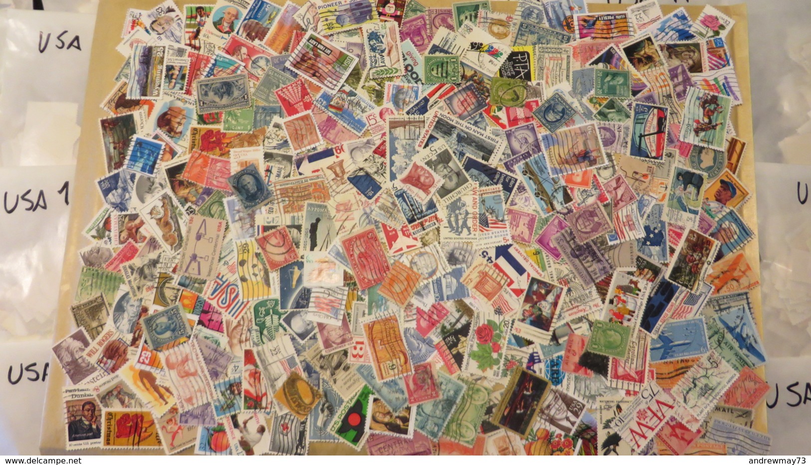 U.S.A.- 290 DIFFERENT USED STAMPS AT BARGAIN PRICE - Collections