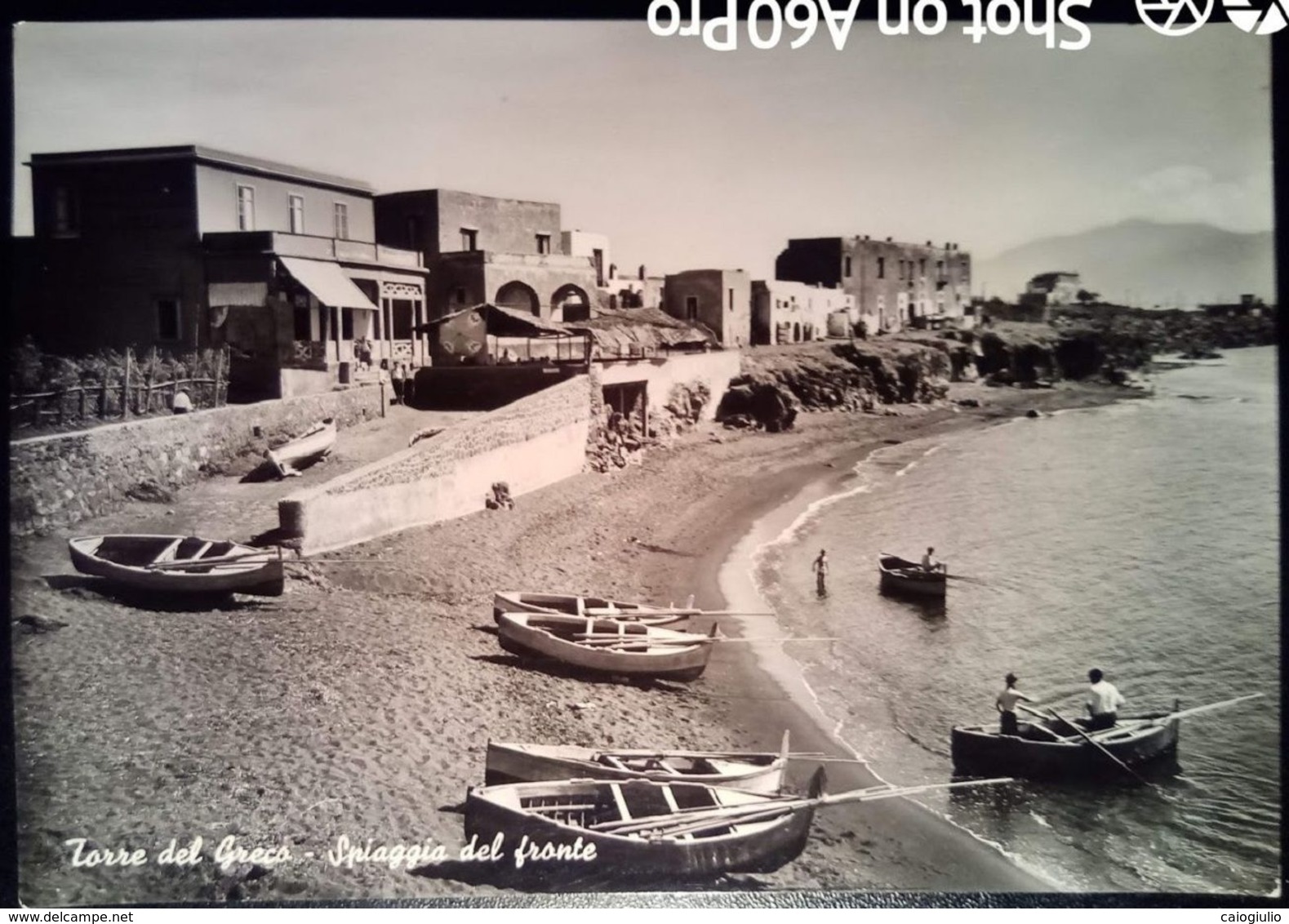 TORRE DEL GRECO (NAPOLI) - SPIAGGIA DEL FRONTE - VIAGGIATA 1952   MG - Otros & Sin Clasificación