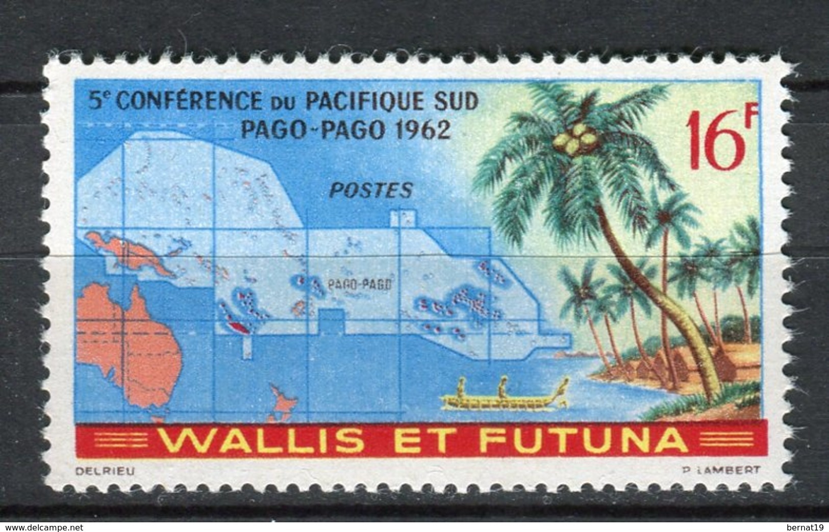 Wallis Et Futuna 1962. Yvert 161 * MH. - Unused Stamps