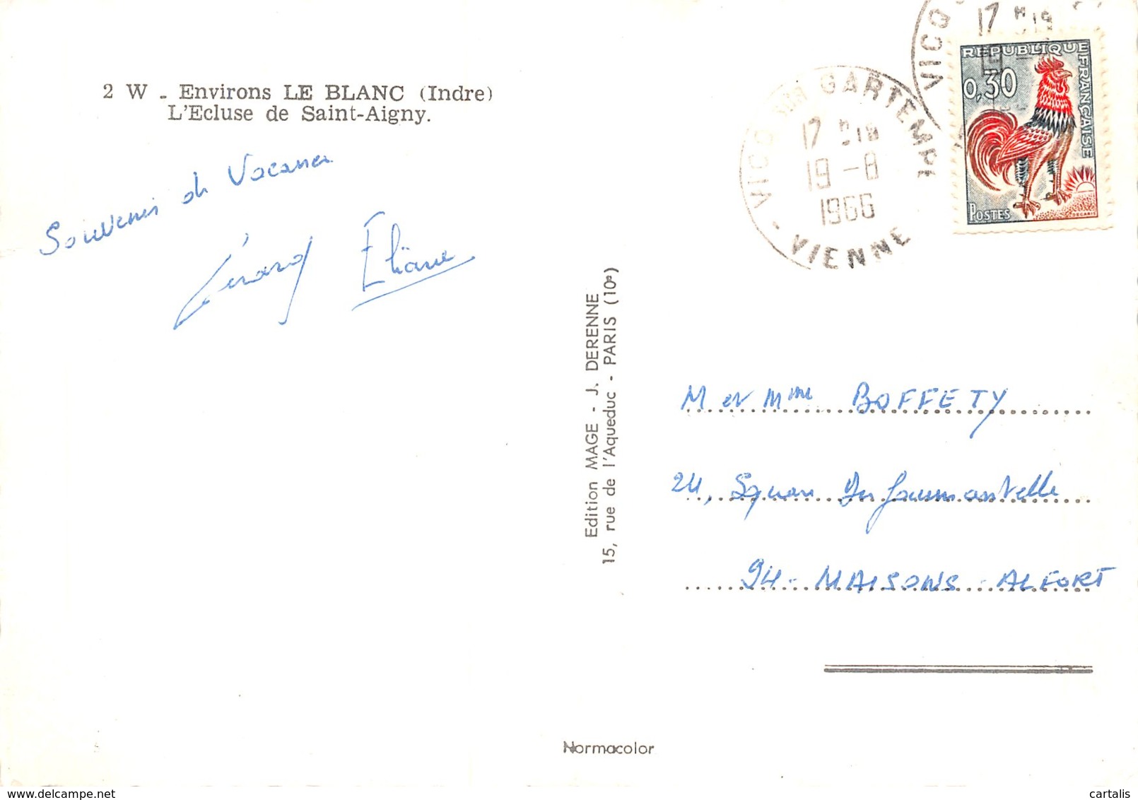 36-LE BLANC-N°3837-A/0159 - Le Blanc