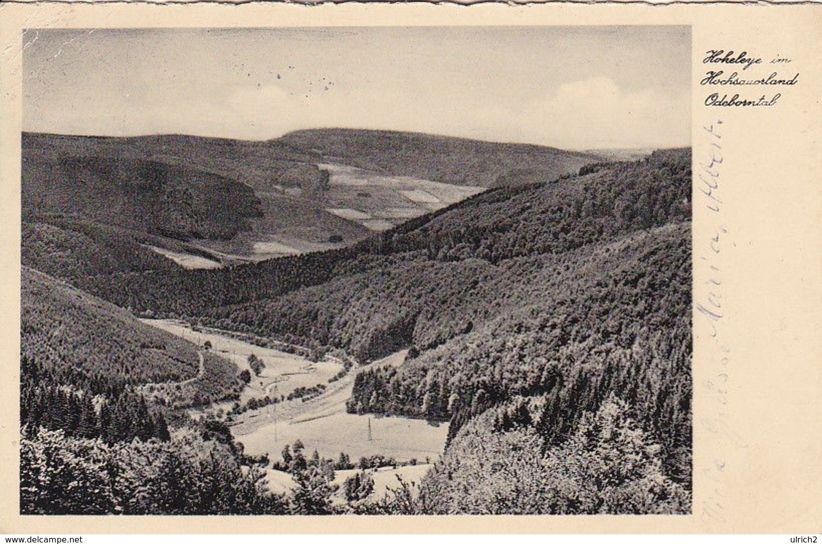 AK Hohenleye Im Hochsauerland - Odeborntal - Ca. 1930 (50766) - Winterberg