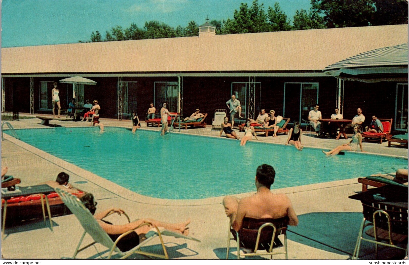 Virginia Hampton The Hampton Manor Motel Swimming Pool - Hampton