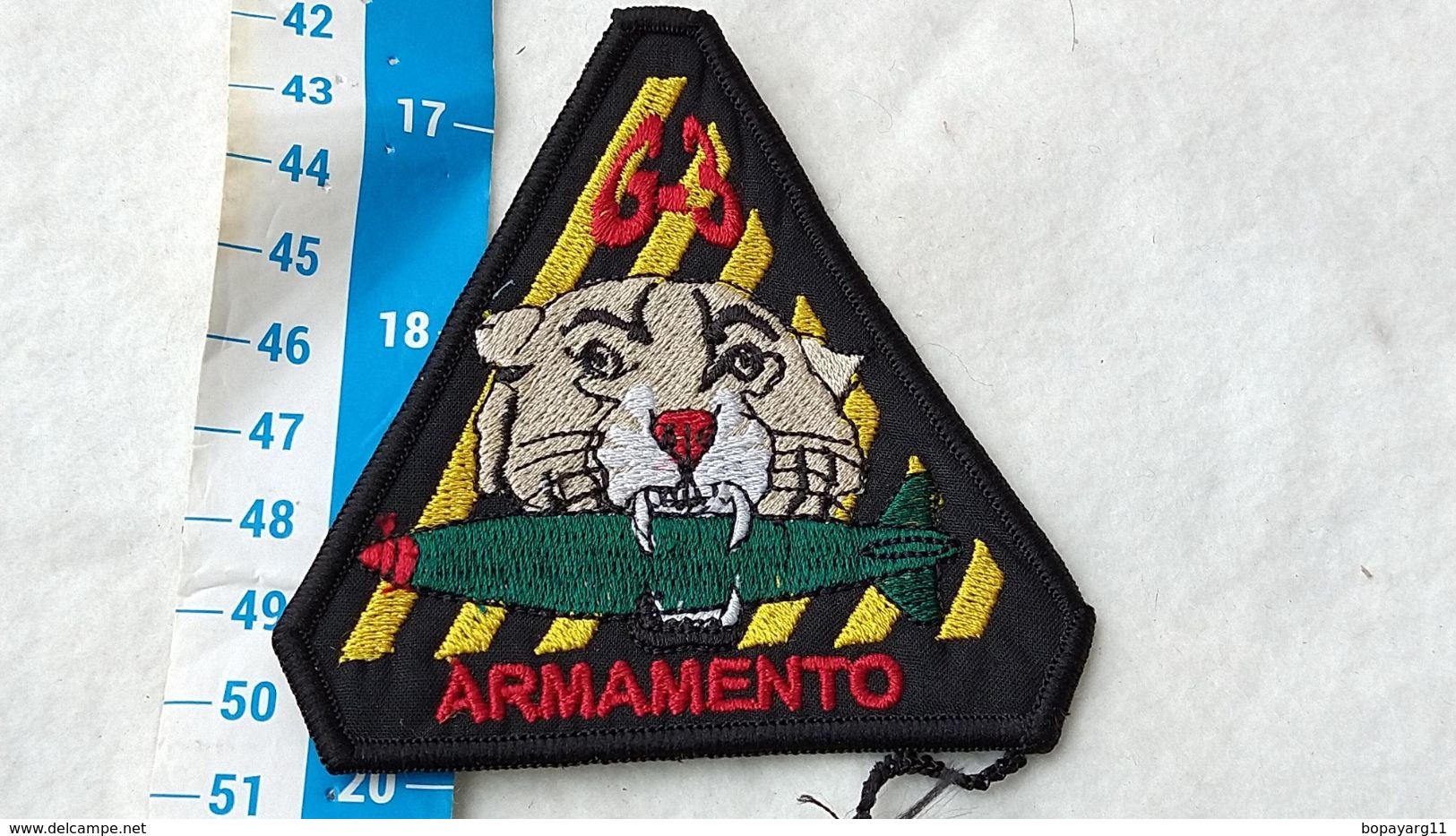 Chile Navy Torpedo Tiger Army Armament Patch Badge Ecusson #13 - Patches