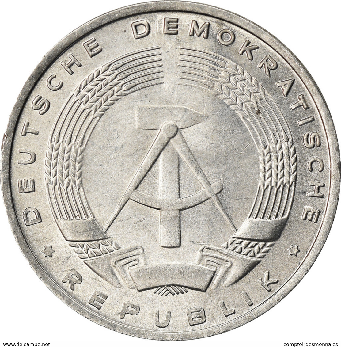 Monnaie, GERMAN-DEMOCRATIC REPUBLIC, 5 Pfennig, 1968, Berlin, SPL, Aluminium - 5 Pfennig