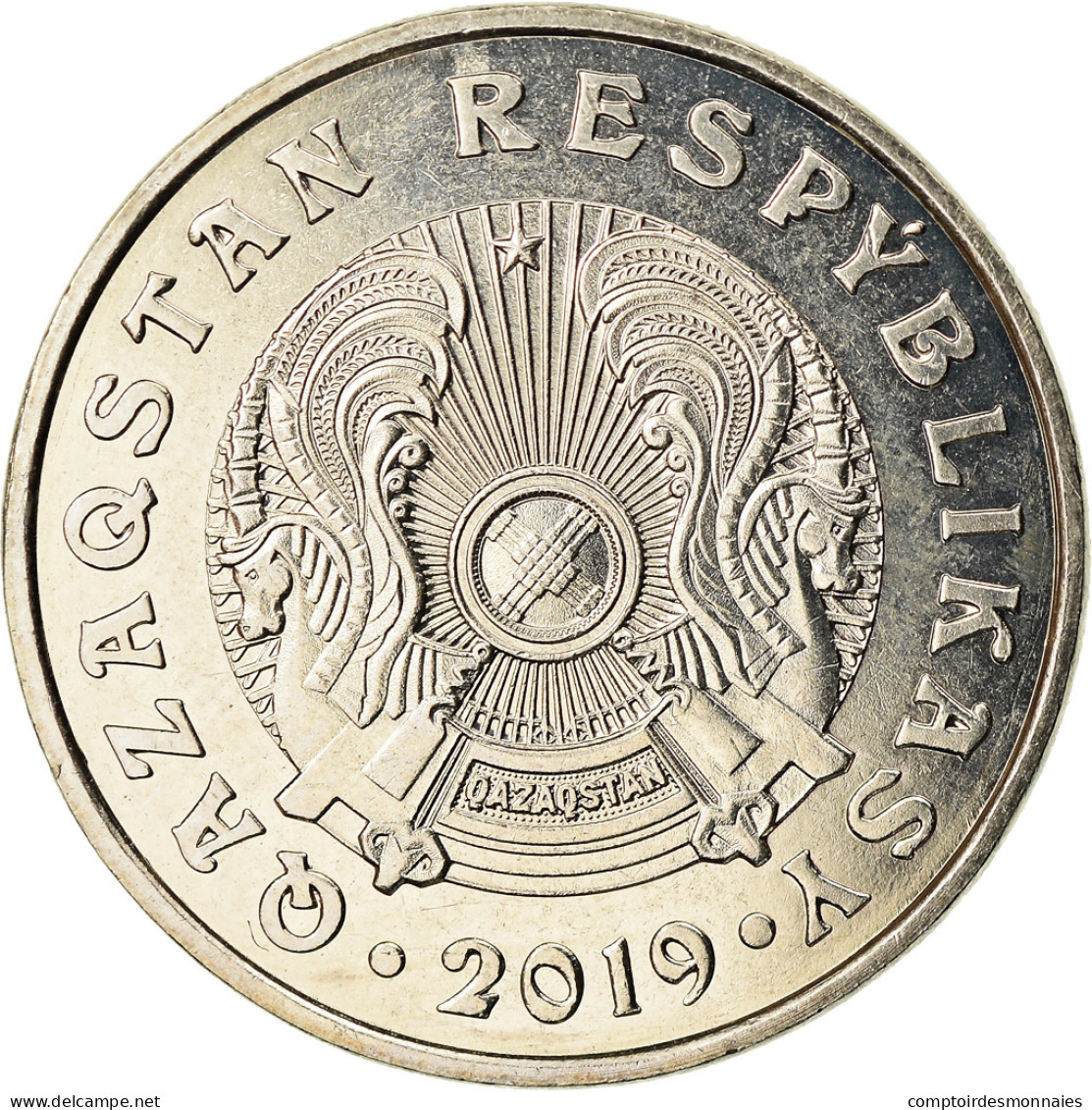 Monnaie, Kazakhstan, 50 Tenge, 2019, Kazakhstan Mint, SPL, Nickel-brass - Kazajstán