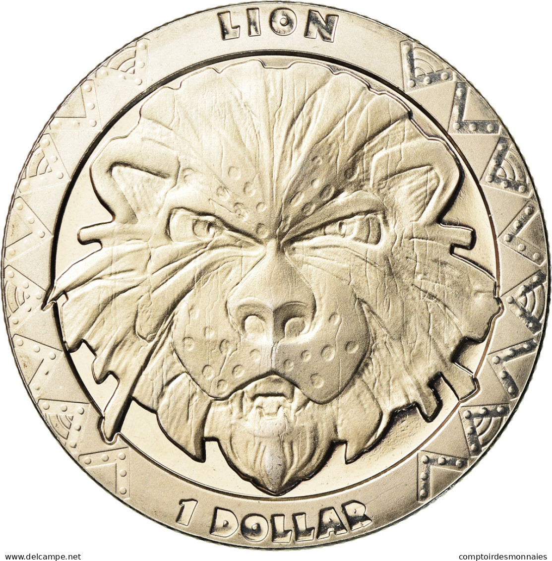 Monnaie, Sierra Leone, Lion, Dollar, 2019, British Royal Mint, FDC - Sierra Leone