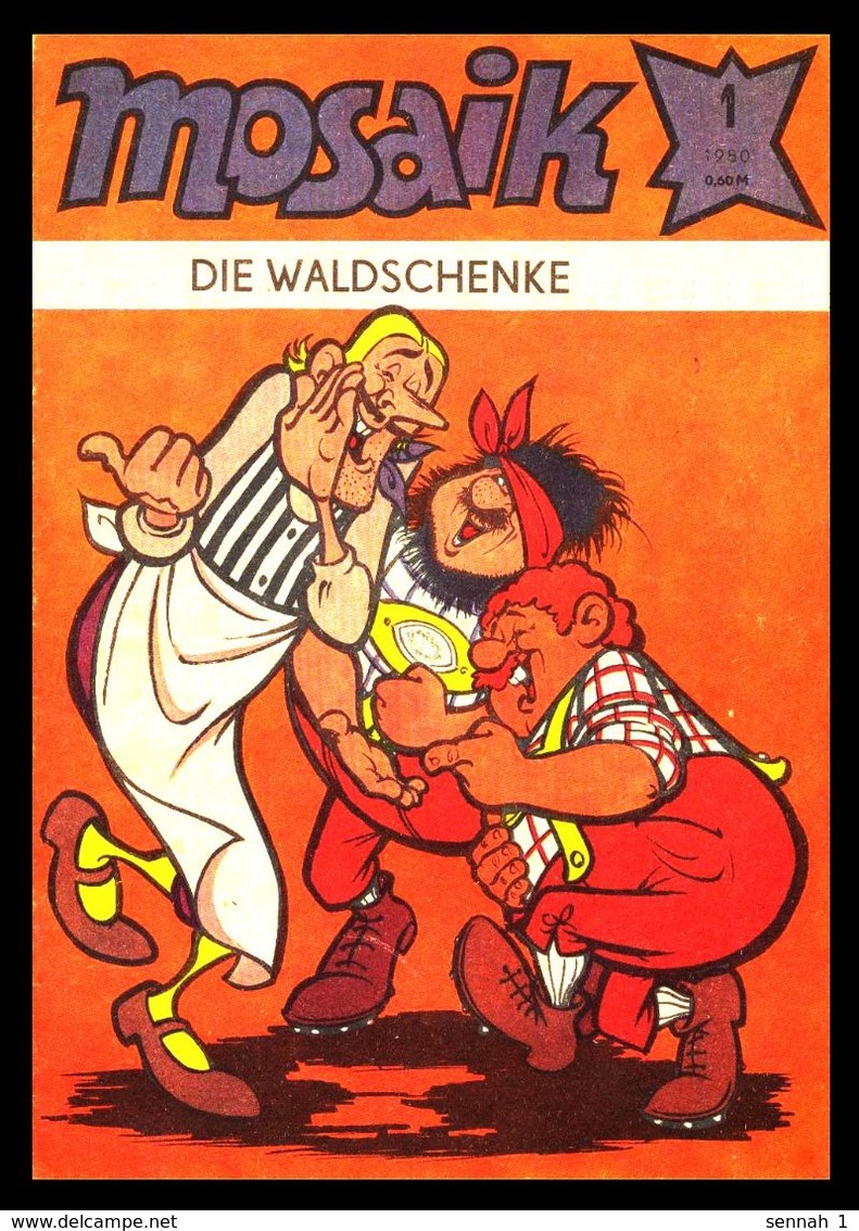 Mosaik [Comic]: 'Die Waldschenke – Heft 01/1980' - Abrafaxe