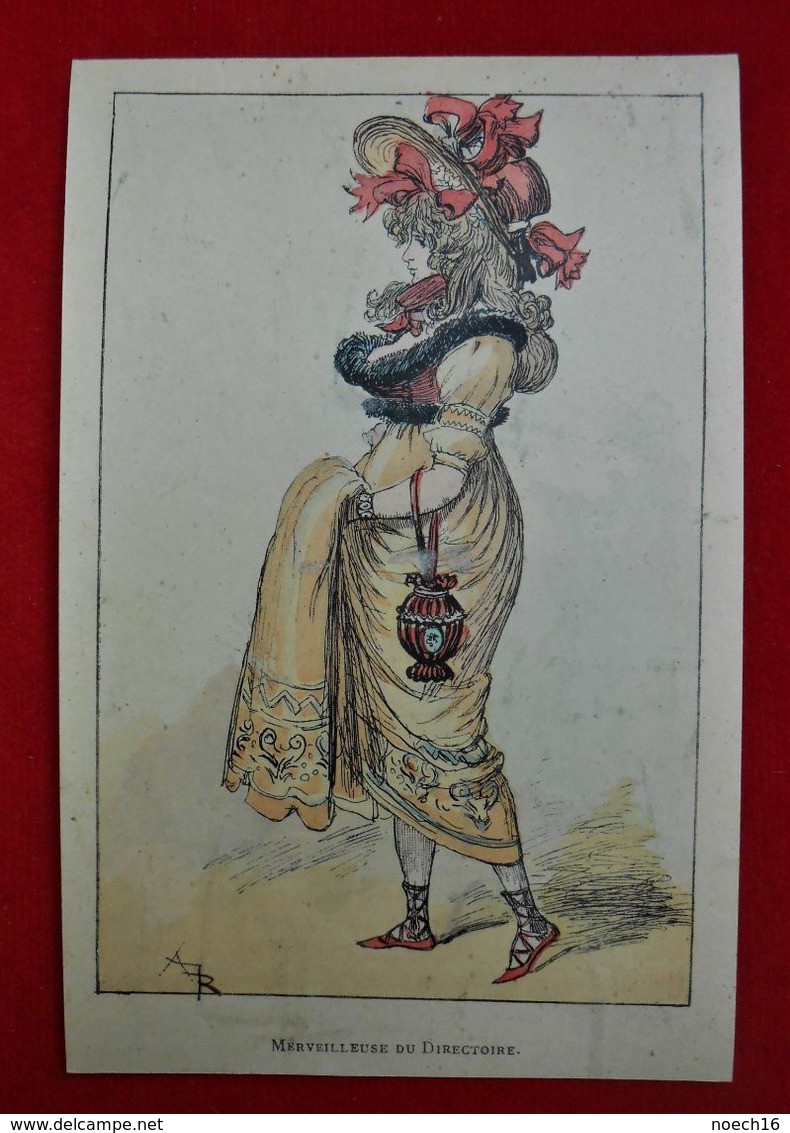 CPA Illustrateur A Robida/ Femme - Mode - "Merveilleuse Du Directoire " - Robida