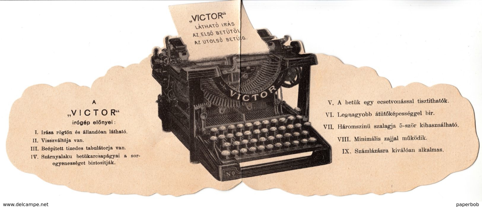 VIKTOR , TYPEWRITER , AIRPLANE - Werbung