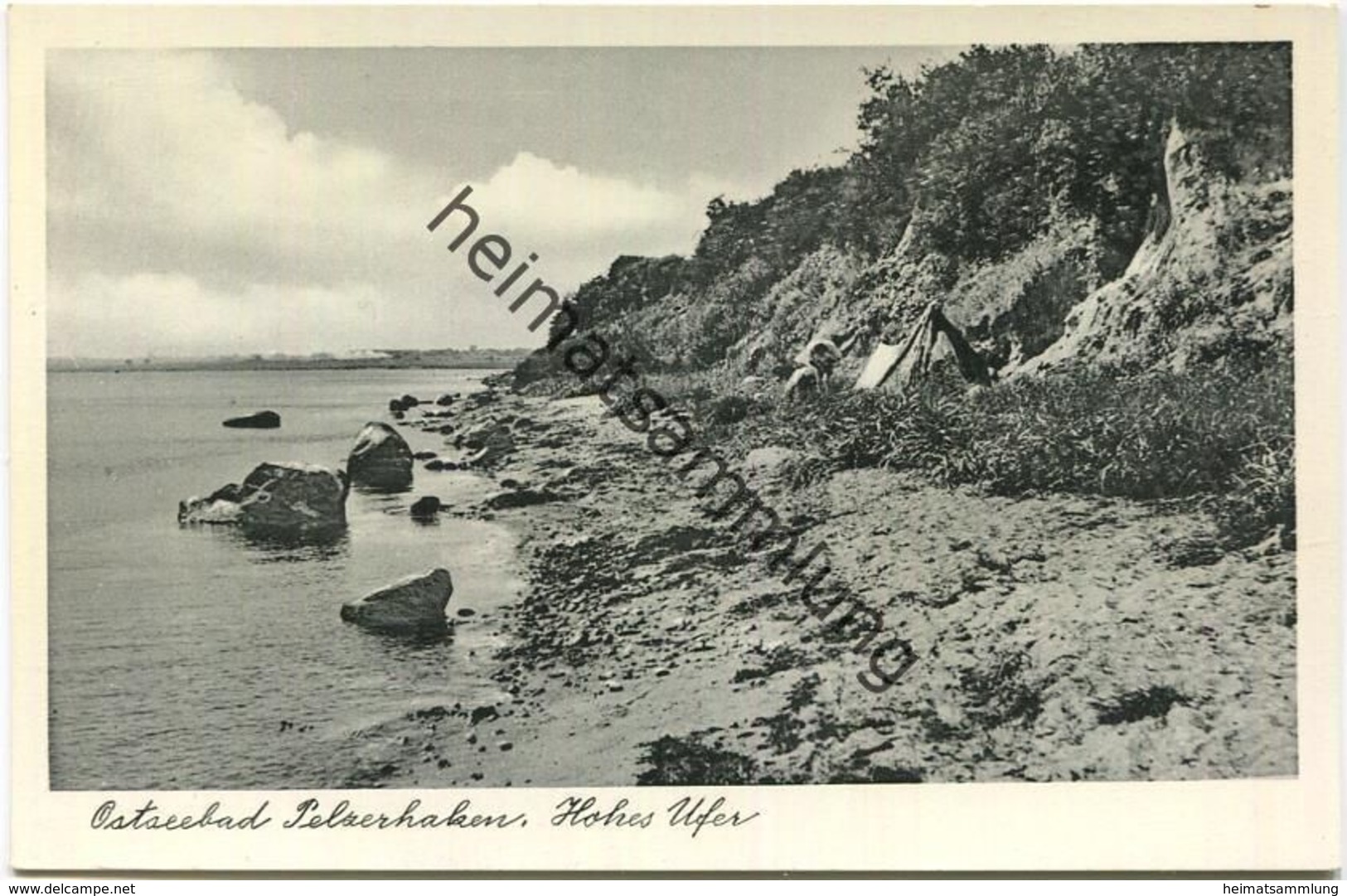 Ostseebad Pelzerhaken - Hohes Ufer - Verlag Ferd. Lagerbauer & Co. Hamburg - Neustadt (Holstein)