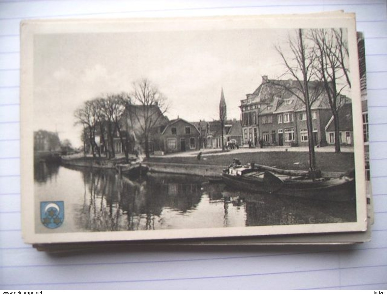 Nederland Holland Pays Bas Dokkum Met Grootdiep En Omgeving - Dokkum