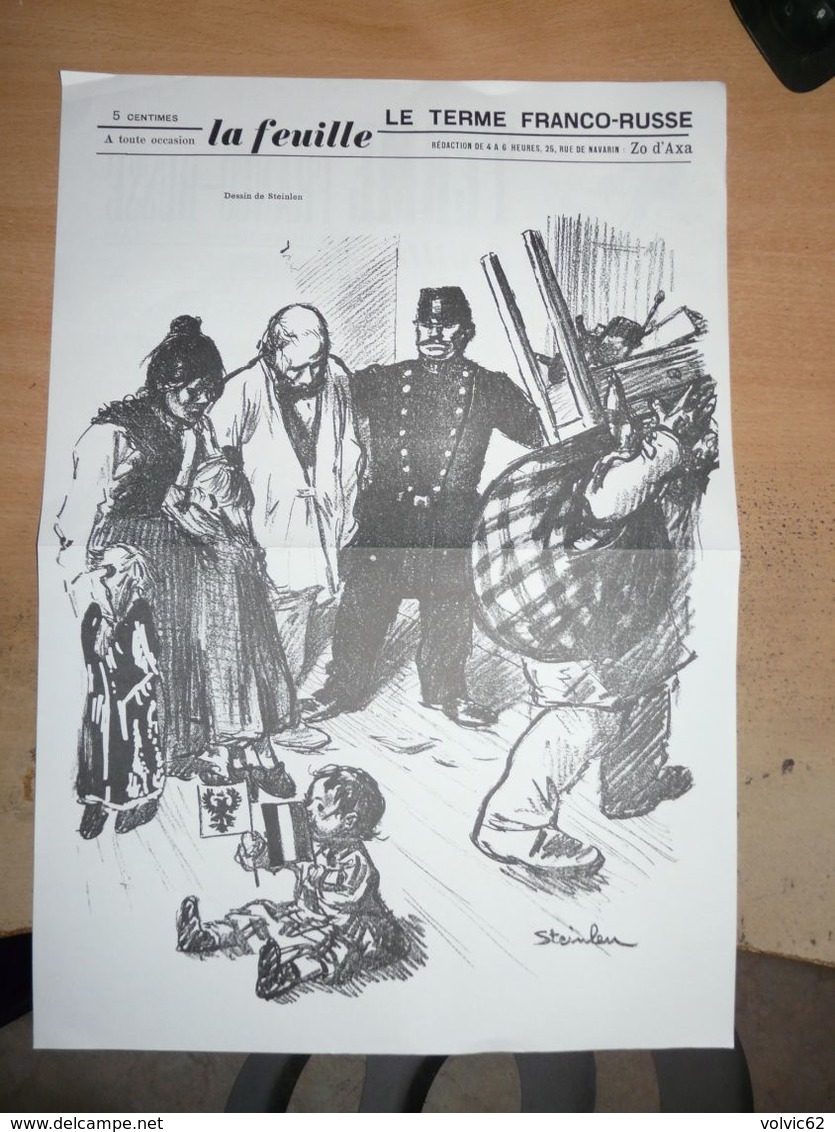 25 Journaux La Feuille Actualité 1898 à 1899 ZO D'Axa Reproduction Introduction Léo Campion Dreyfus - Politique