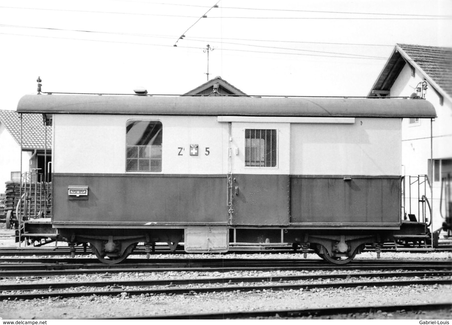 BVA - Echallens Ambulant ZI 5- Lausanne - Echallens - Bercher - LEB - L.E.B.  - Ligne De Chemin De Fer Train - Bercher