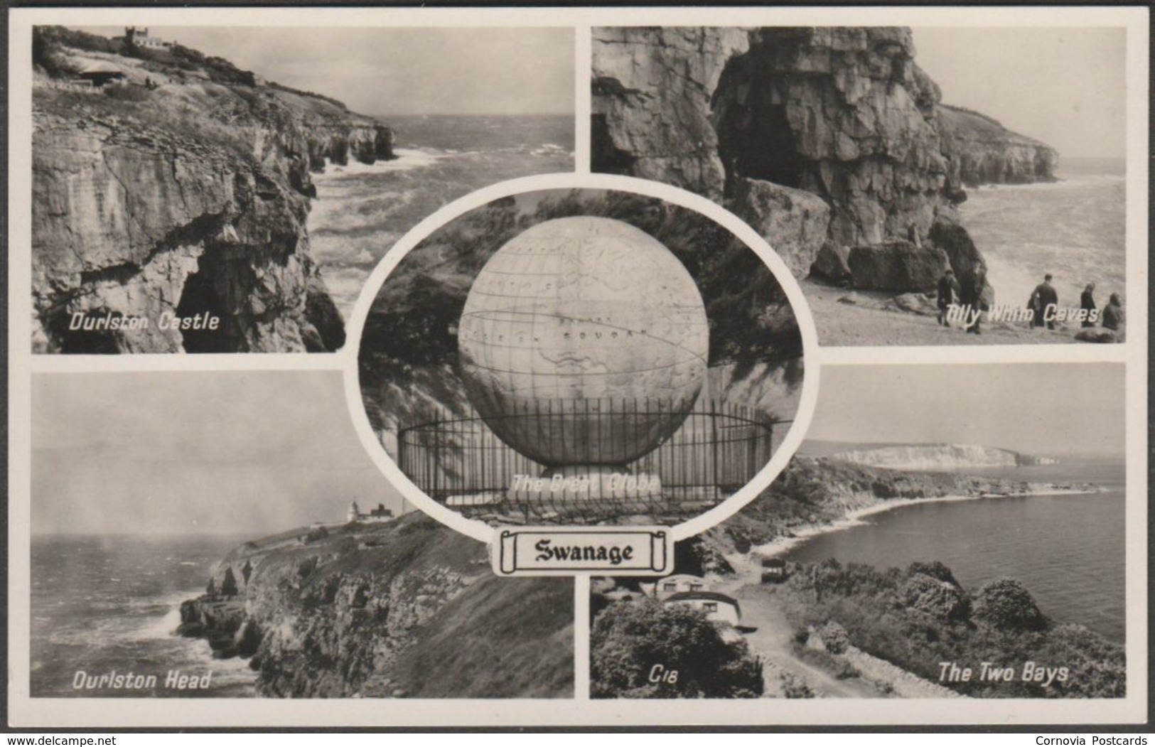 Multiview, Swanage, Dorset, C.1950 - Photo Precision RP Postcard - Swanage