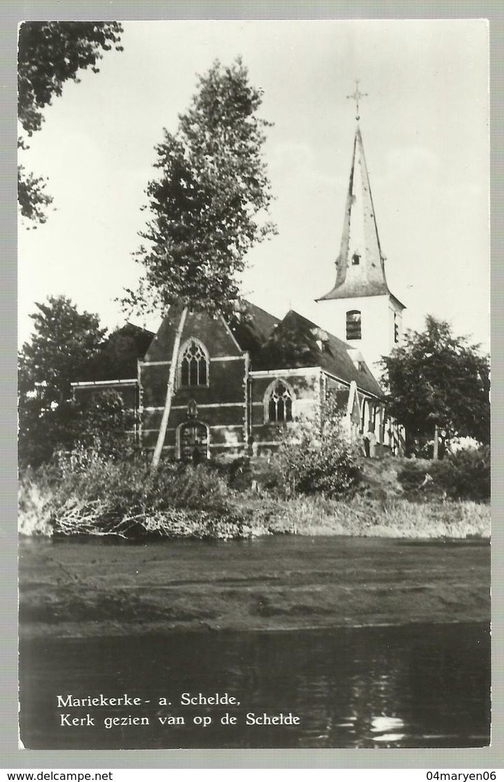 ***  MARIAKERKE A/SCHELDE  ***  -  Kerk Gezien Van Op De Schelde - Bornem