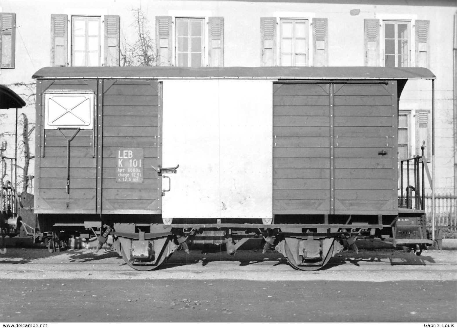 BVA - K 101 Modernisé Echallens - Lausanne - Echallens - Bercher - LEB - L.E.B. Ligne De Chemin De Fer Train - Bercher