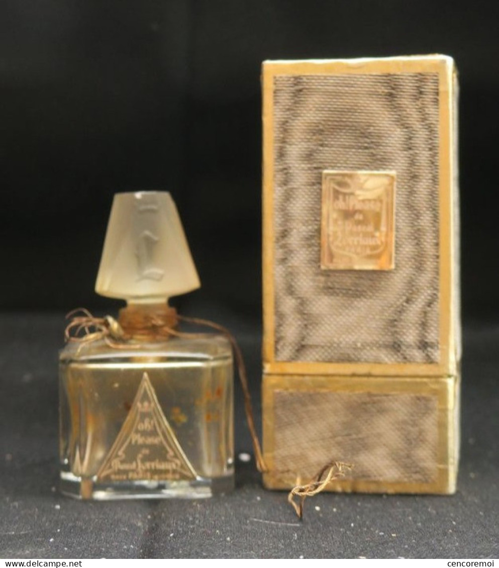 Flacon à Parfum Ancien De Collection En Boite D'origine" Oh Please De Pascal Lorriaux - Flacons (vides)