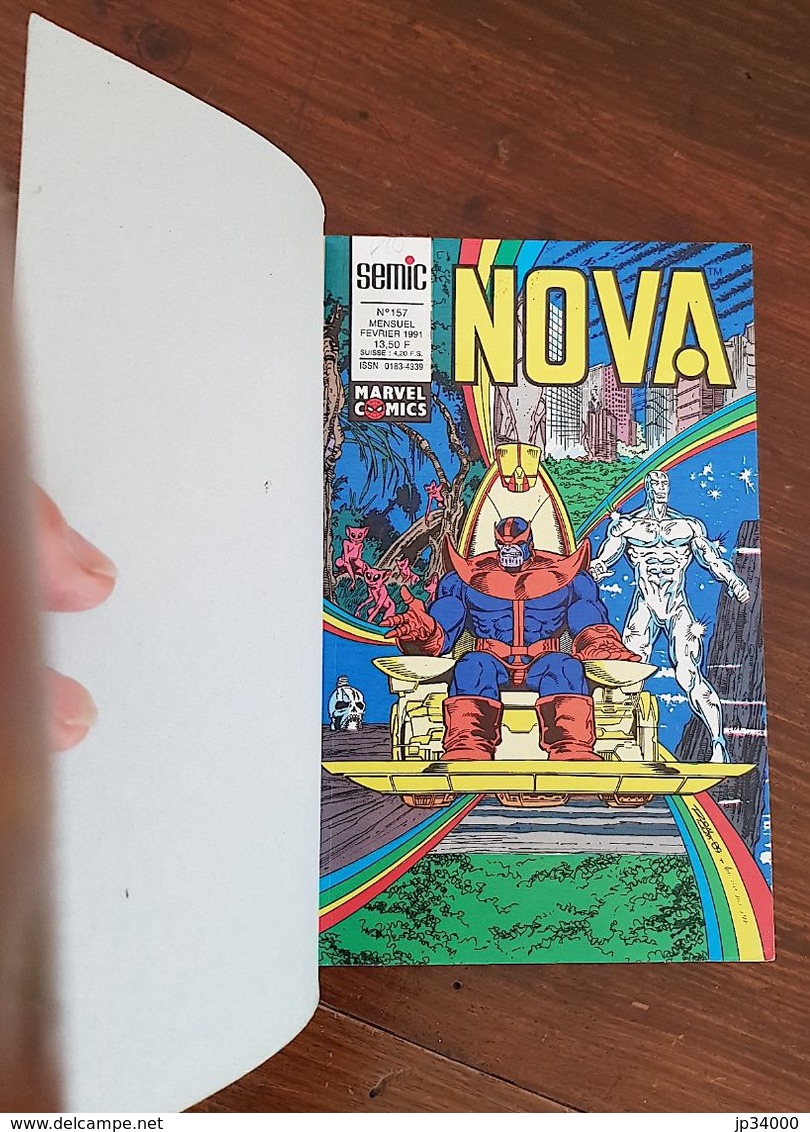 NOVA Album N°48 Contient Nova 157 à 159 Inclus. Edité Chez Semic. LE SURFER D'ARGENT, L'ARAIGNEE (strange, Marvel) Etc. - Nova