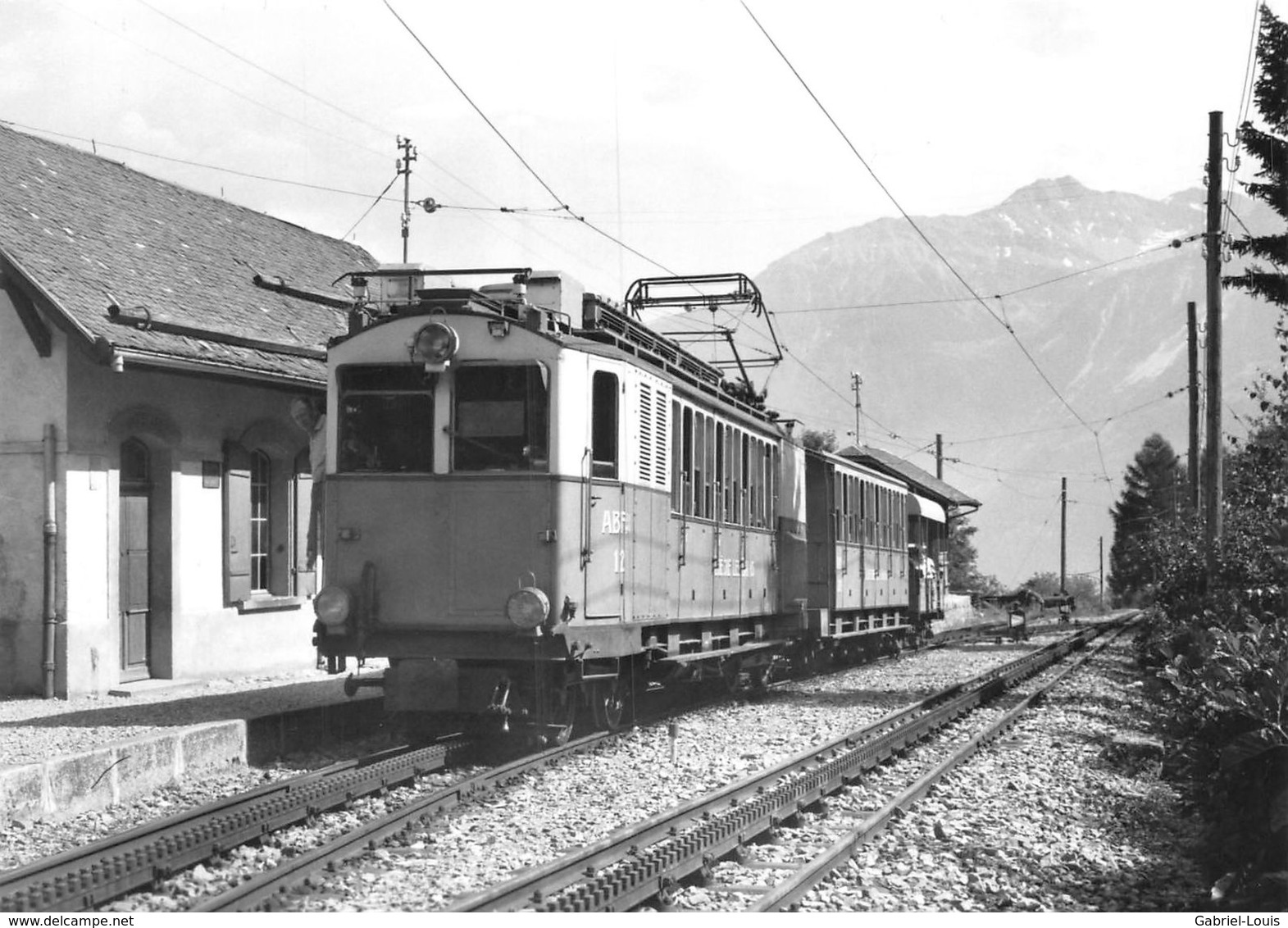 BVA Gare Inden - Loèche–Loèche-les-Bains LBB - L.B.B Ligne De Chemin De Fer Train - Leukerbad - - Inden