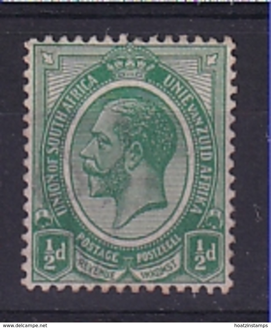 South Africa: 1913/24   KGV    SG3b    ½d   Blue-green  MH - Neufs