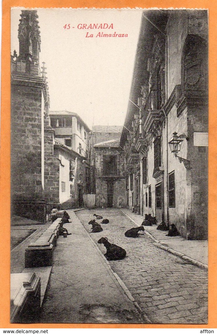 Granada Spain 1907 Postcard - Granada