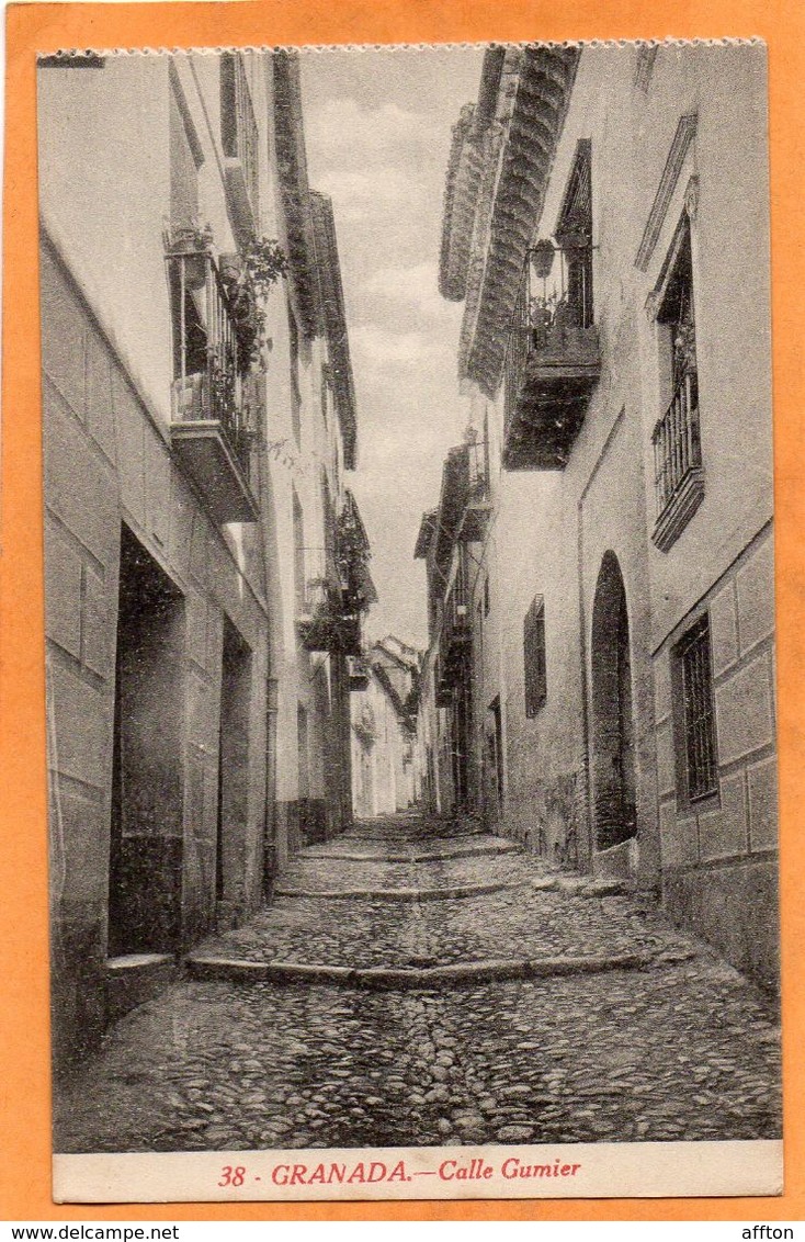 Granada Spain 1907 Postcard - Granada