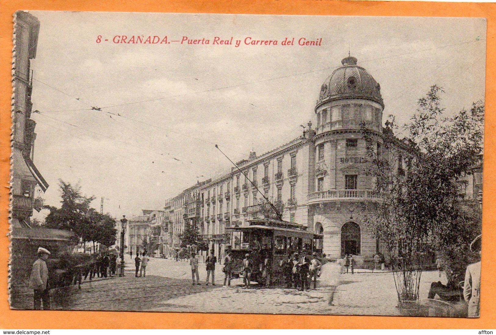 Granada Spain 1907 Postcard - Granada