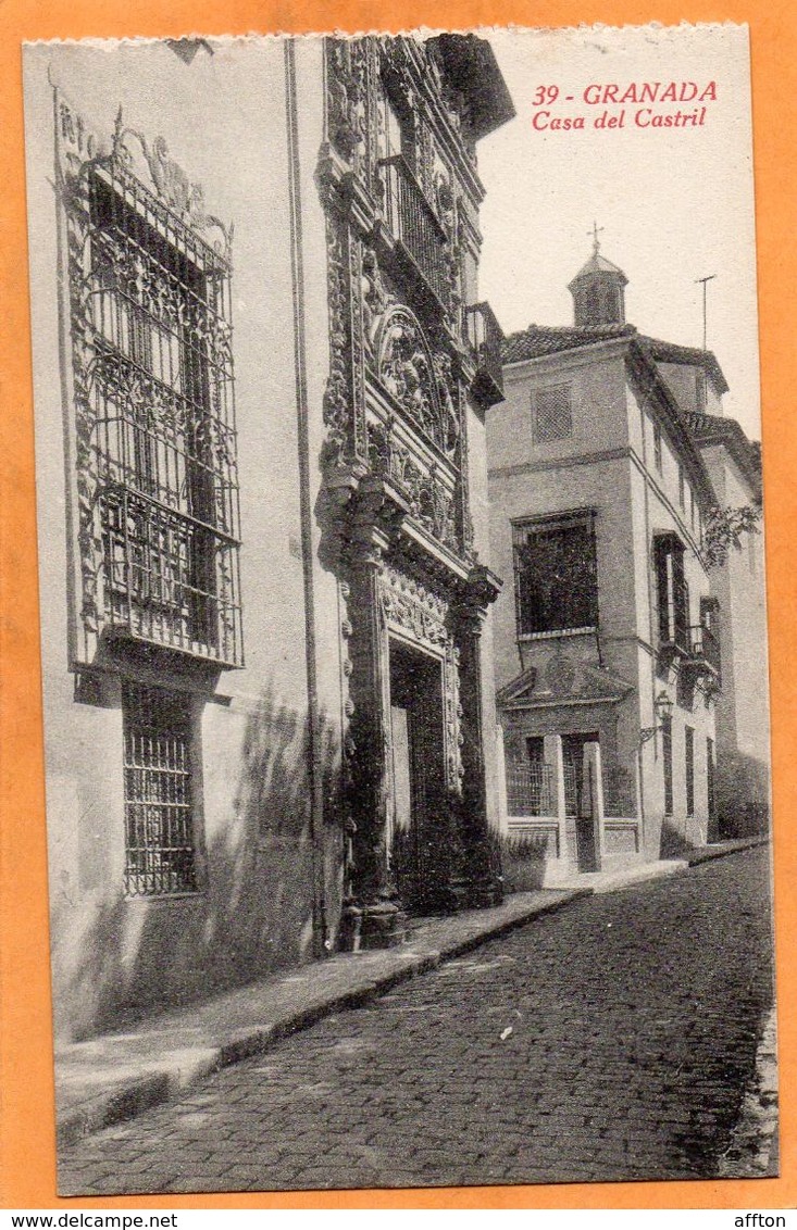 Granada Spain 1907 Postcard - Granada