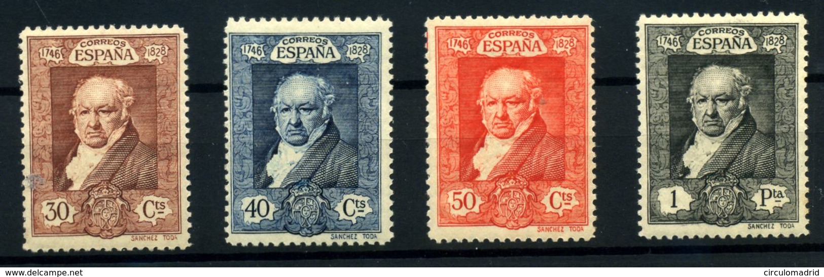 España Nº 509/12. Año 1930 - Exprès