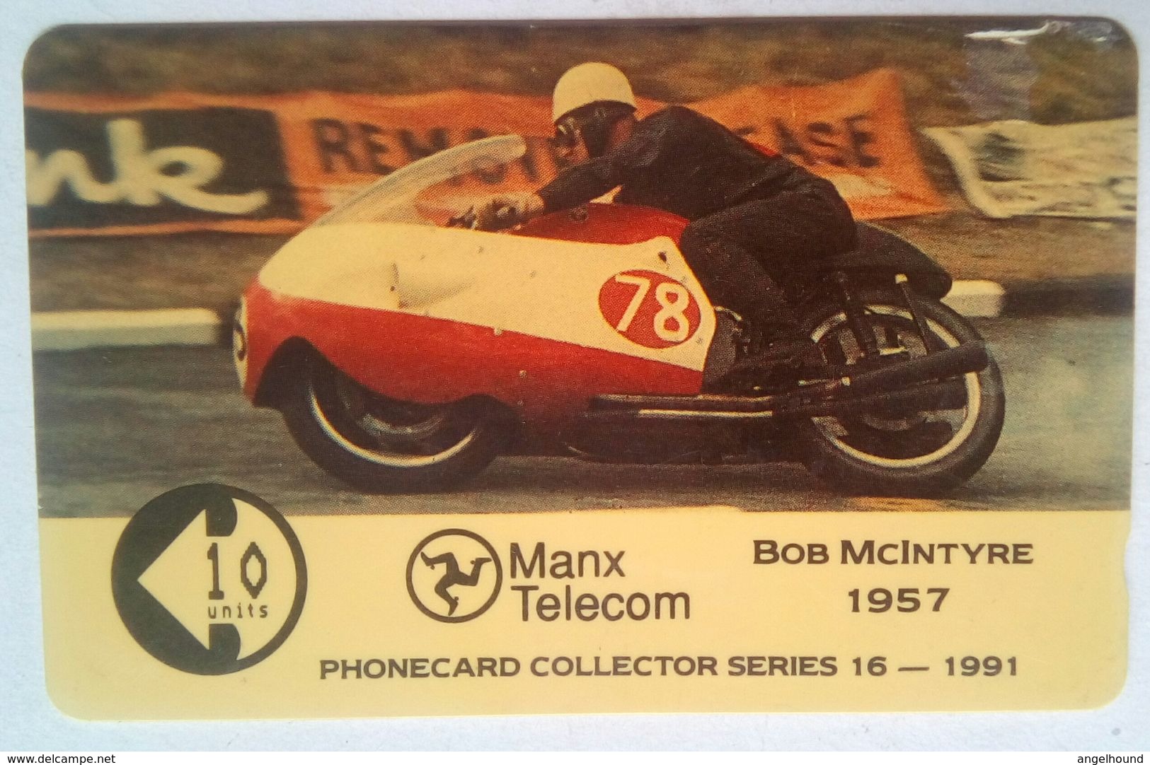 10 Units 9IOMB Bob McIntyre 1957 - Isola Di Man