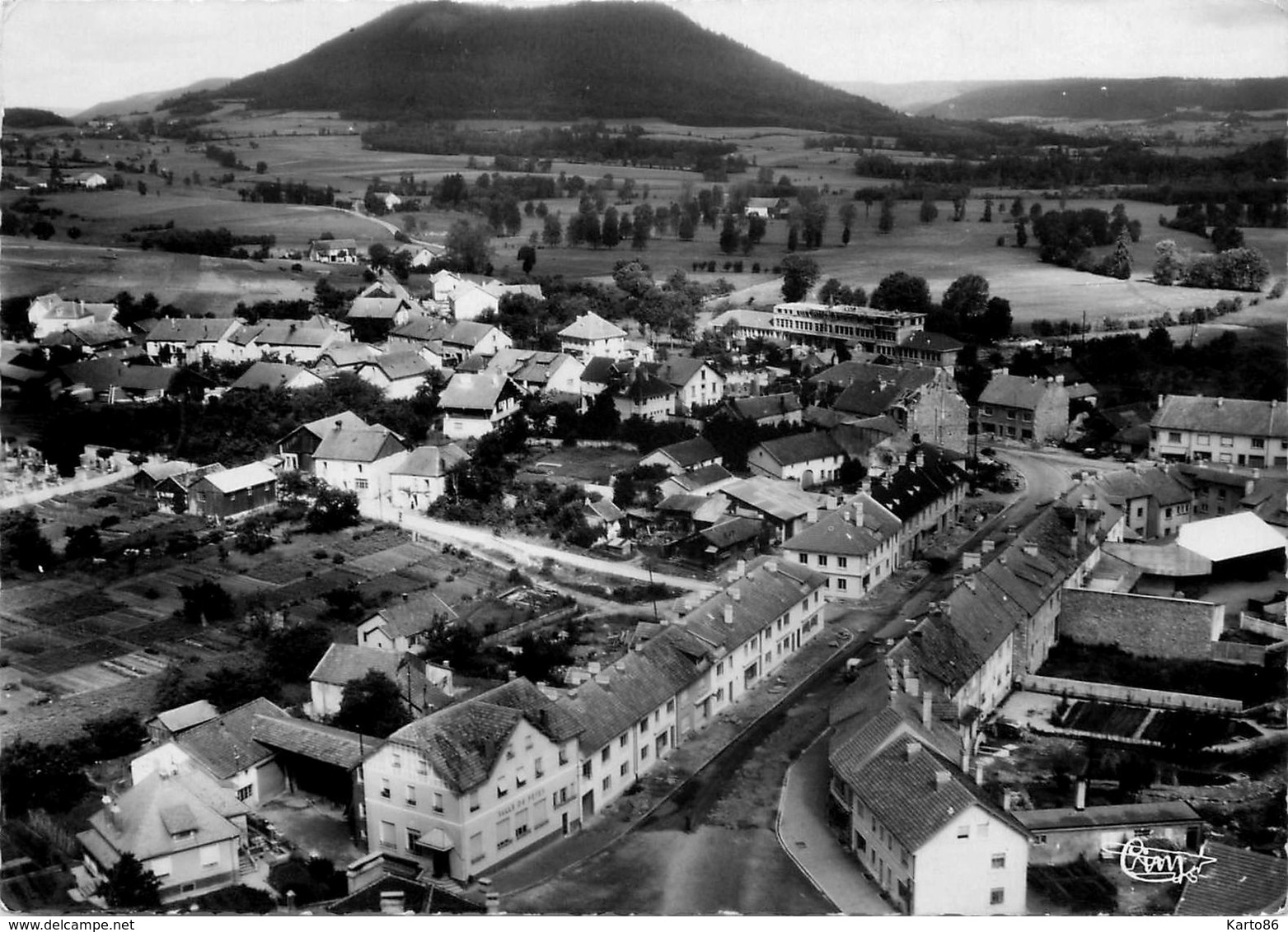 Corcieux * Vue Panoramique Aérienne * Salle Des Fêtes - Corcieux