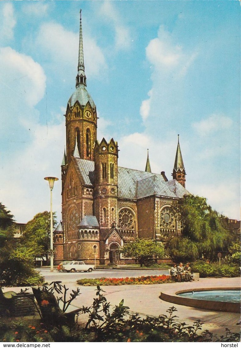 D-41236 Mönchengladbach-Rheydt - Hauptkirche - Cars - Opel Rekord - Mönchengladbach