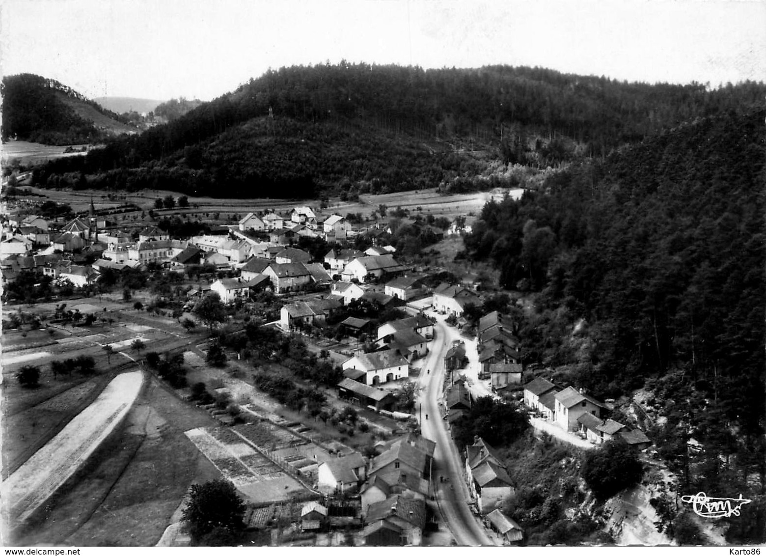 Brouvelieures * Vue Panoramique Aérienne - Brouvelieures