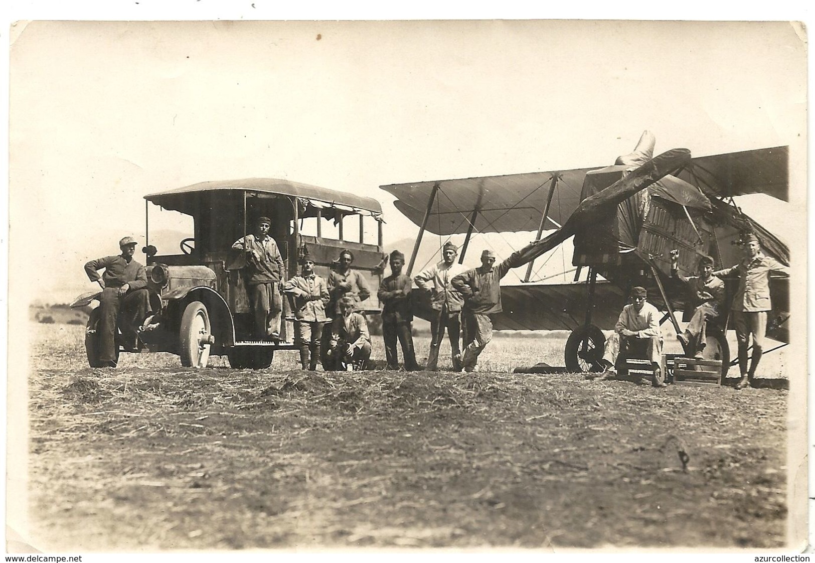 MISSION PHOTO DE TENES . 1923 - Aviation