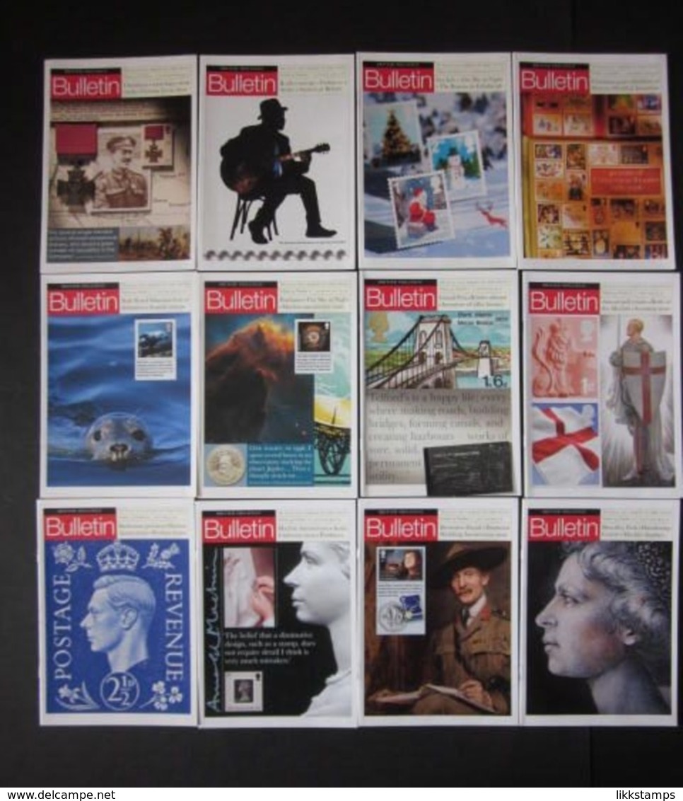 THE PHILATELIC BULLETIN VOLUME NUMBER 44 ISSUE No's 1 To 12 COMPLETE. #L0226 - English (from 1941)