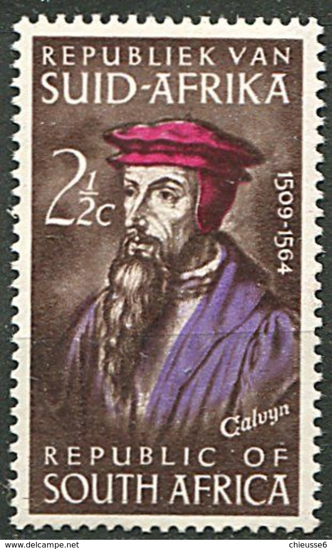 Afrique Du Sud * N° 280 - Jean Calvin, Réformateur Protestant - Unused Stamps