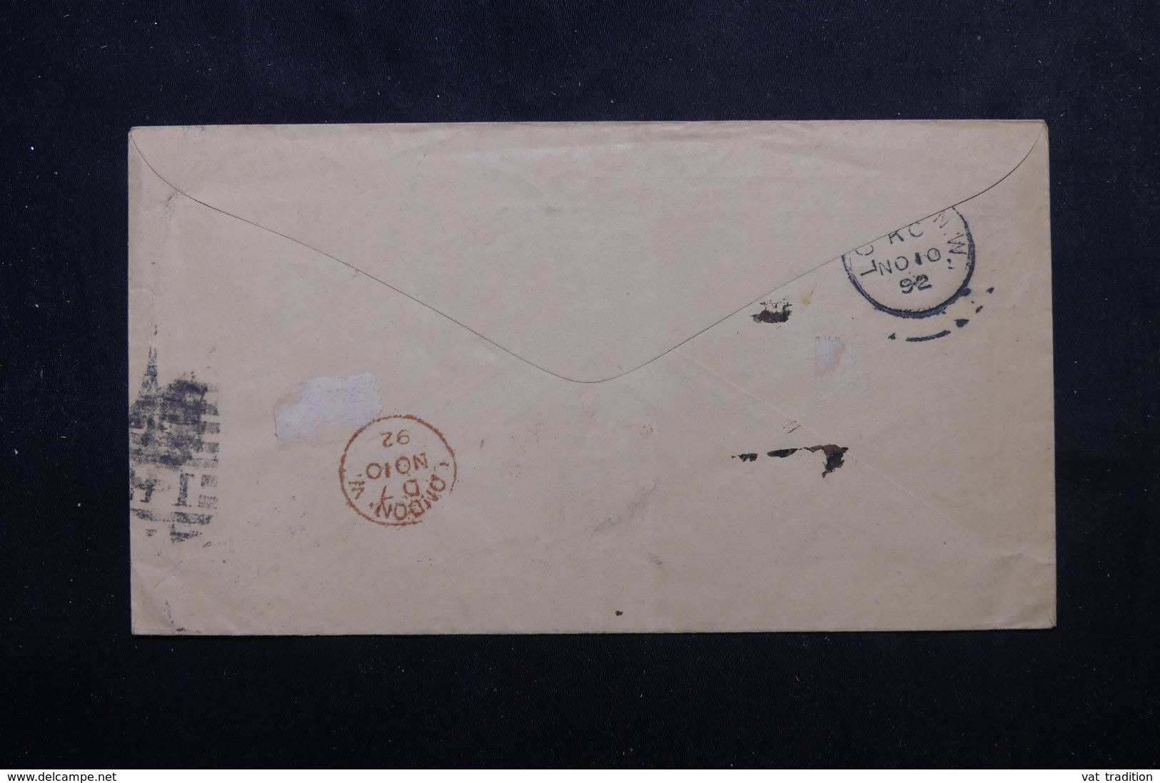 ETATS UNIS - Entier Postal Commercial De Philadelphie Pour Acton Et Redirigé Vers Paddingtown En 1892 - L 63011 - ...-1900