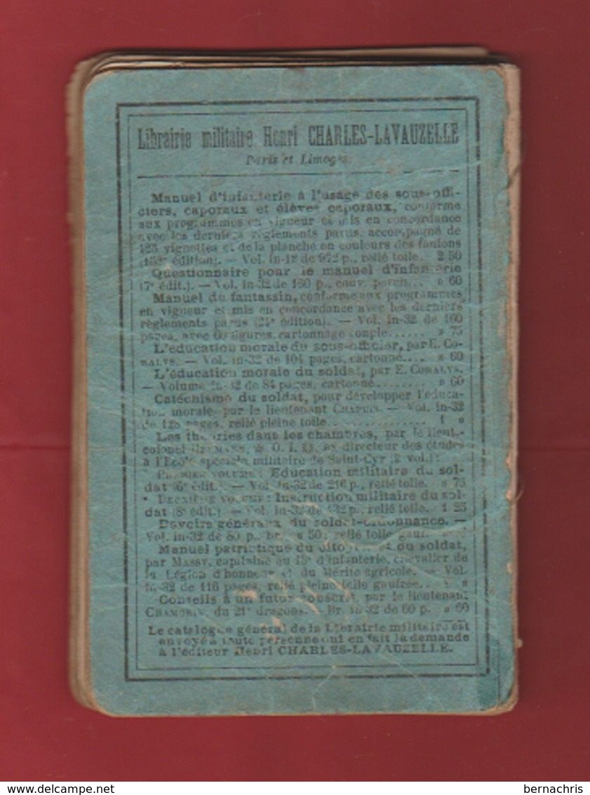 Petit Livre Sur Les Manœuvres De L'infanterie 1902 Régimenté - Français