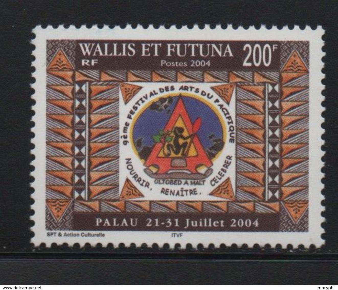 WALLIS ET FUTUNA  N° 624 ** FESTIVAL DES ARTS DU PACIFIQUE  - Cote 4.00 € - Ungebraucht