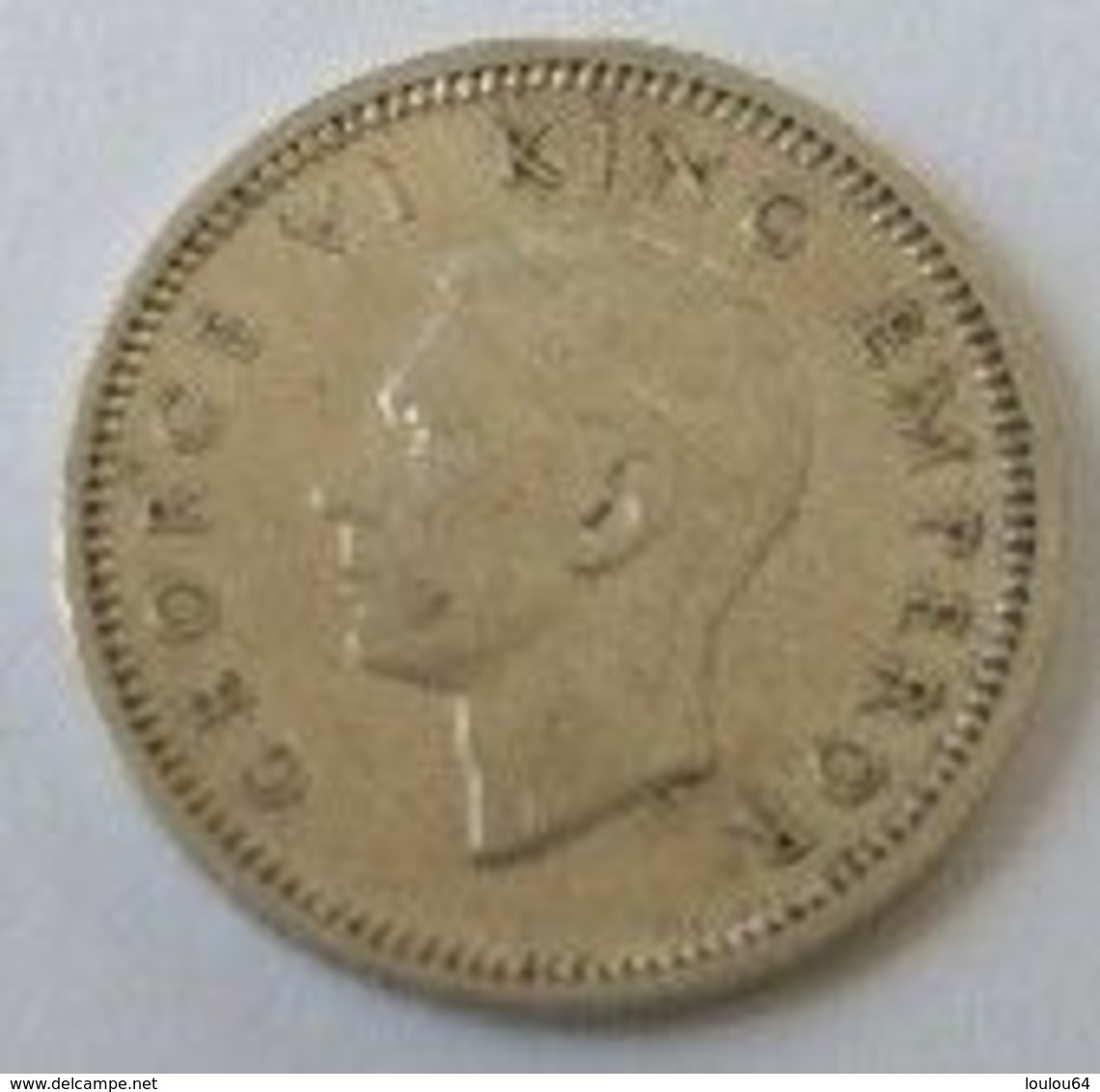 Monnaies - Nouvelle Zélande - 3 Pence 1944 - GEORGE VI - - Nieuw-Zeeland