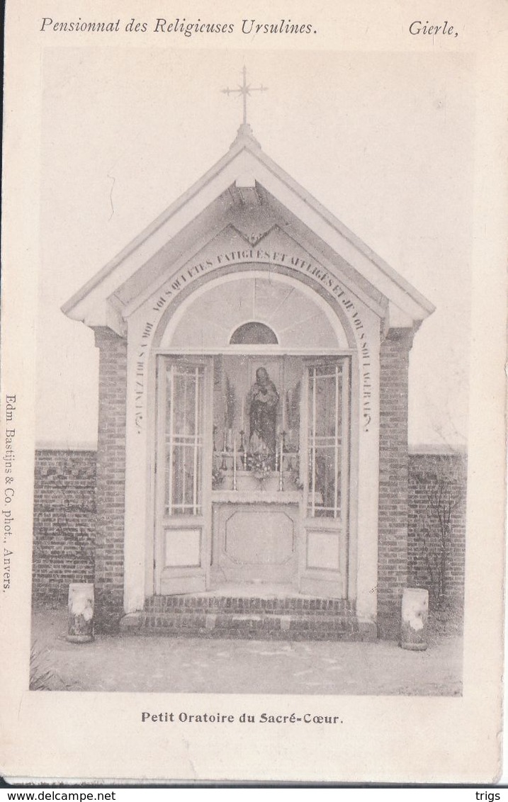 Gierle (Pensionnat Des Religieuses Ursulines) - Petit Oratoire Du Sacré Coeur - Lille