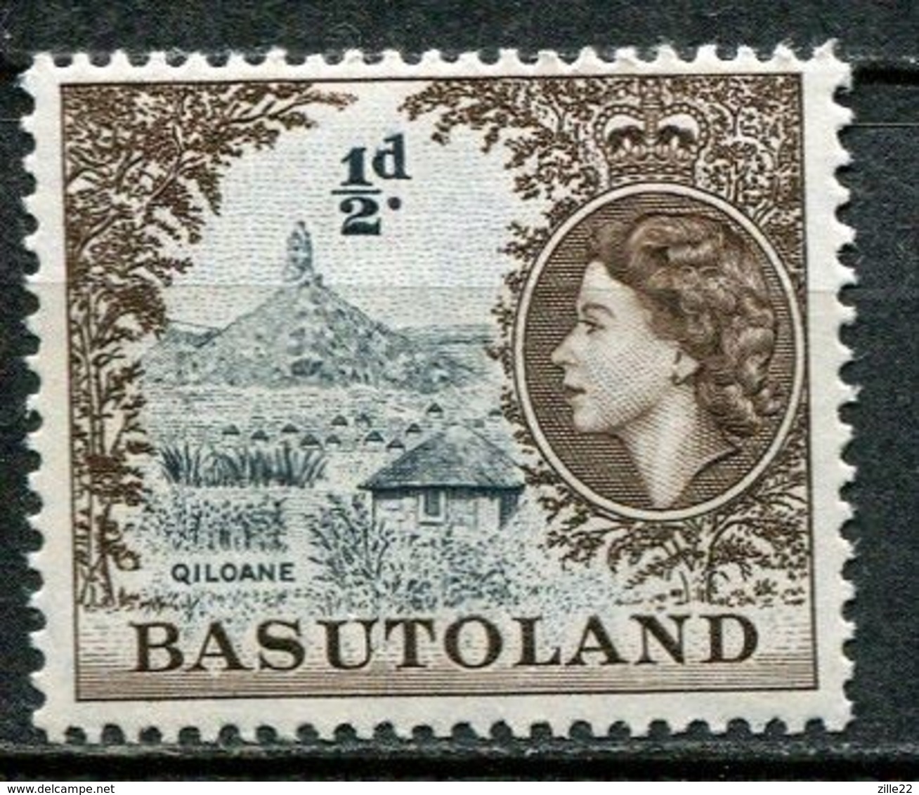 Basutoland Mi# 46 Postfrisch/MNH - Landscape - 1933-1964 Colonie Britannique